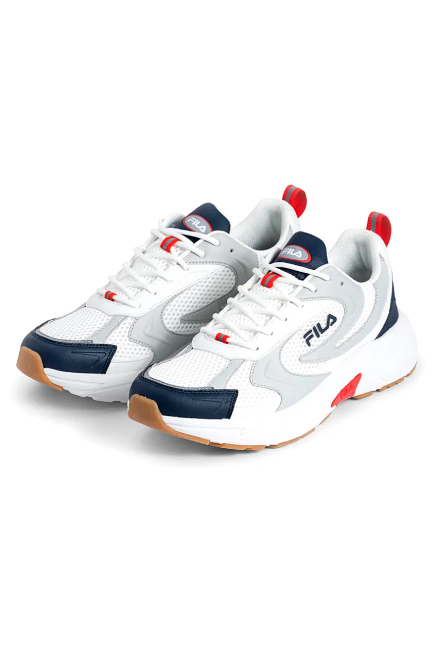 Sneakers Bianche e Blu con Platform FILA KREATIX