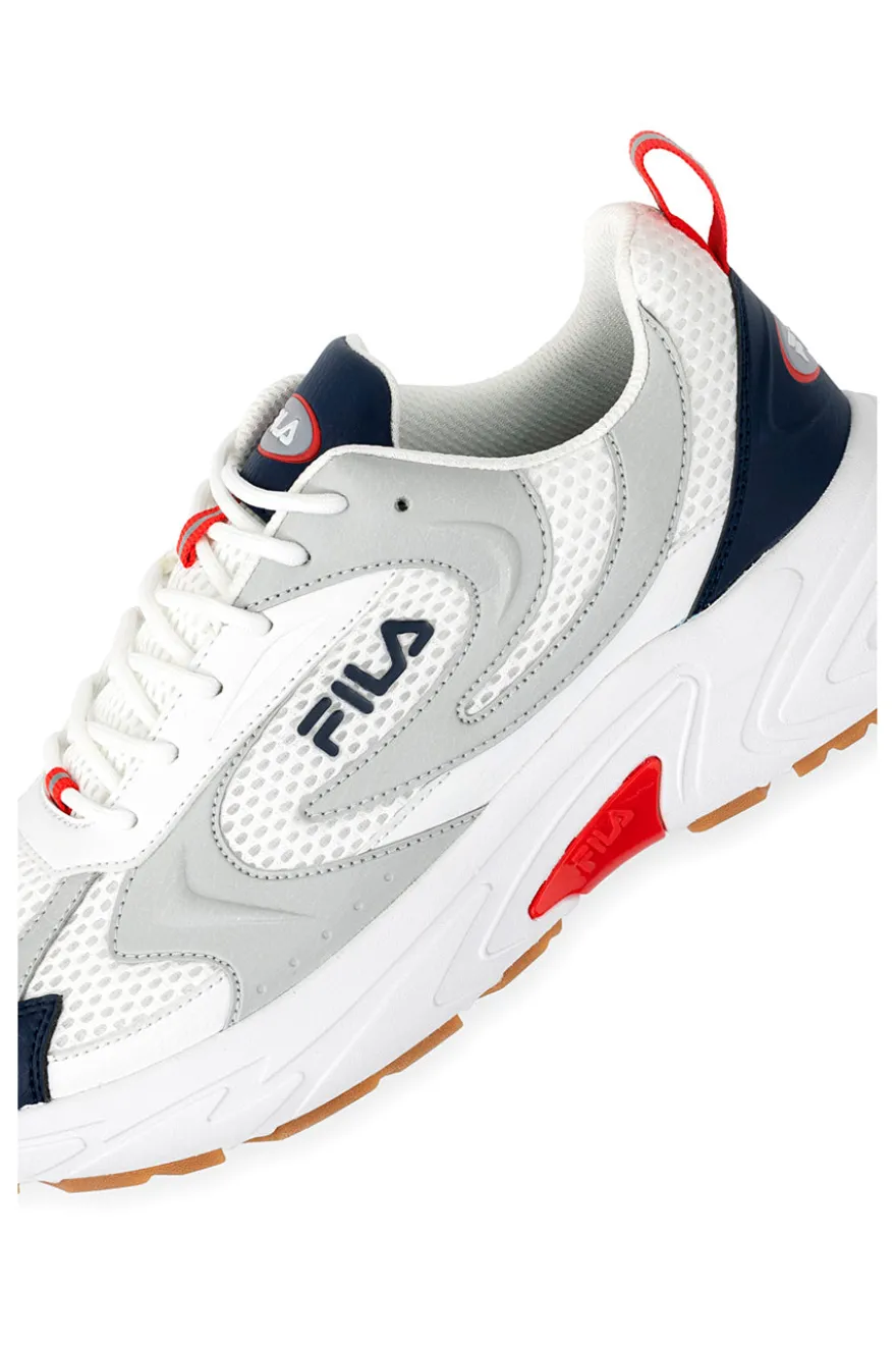Sneakers Bianche e Blu con Platform FILA KREATIX