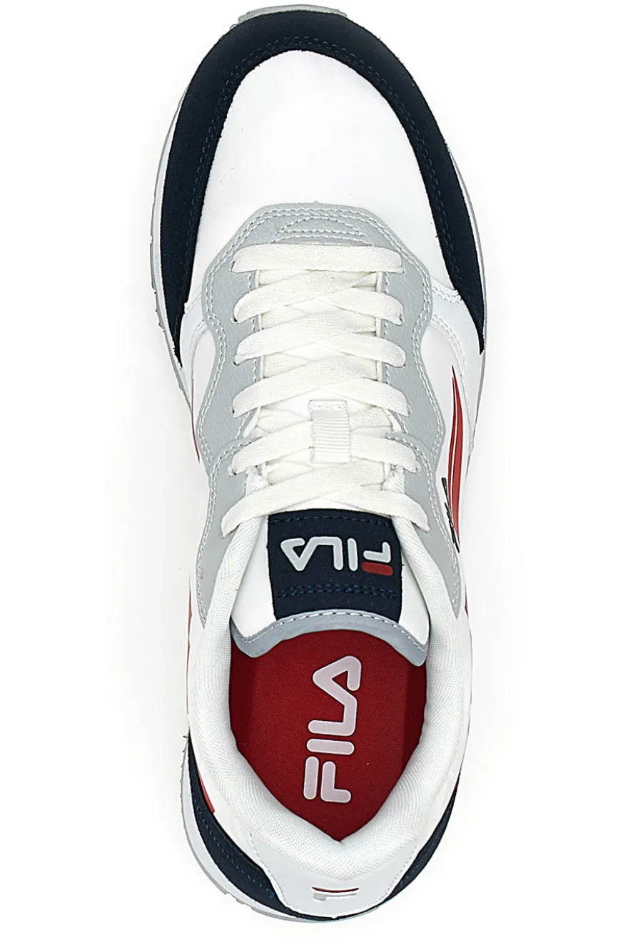 Sneakers Bianche e Blu Fila Hypert
