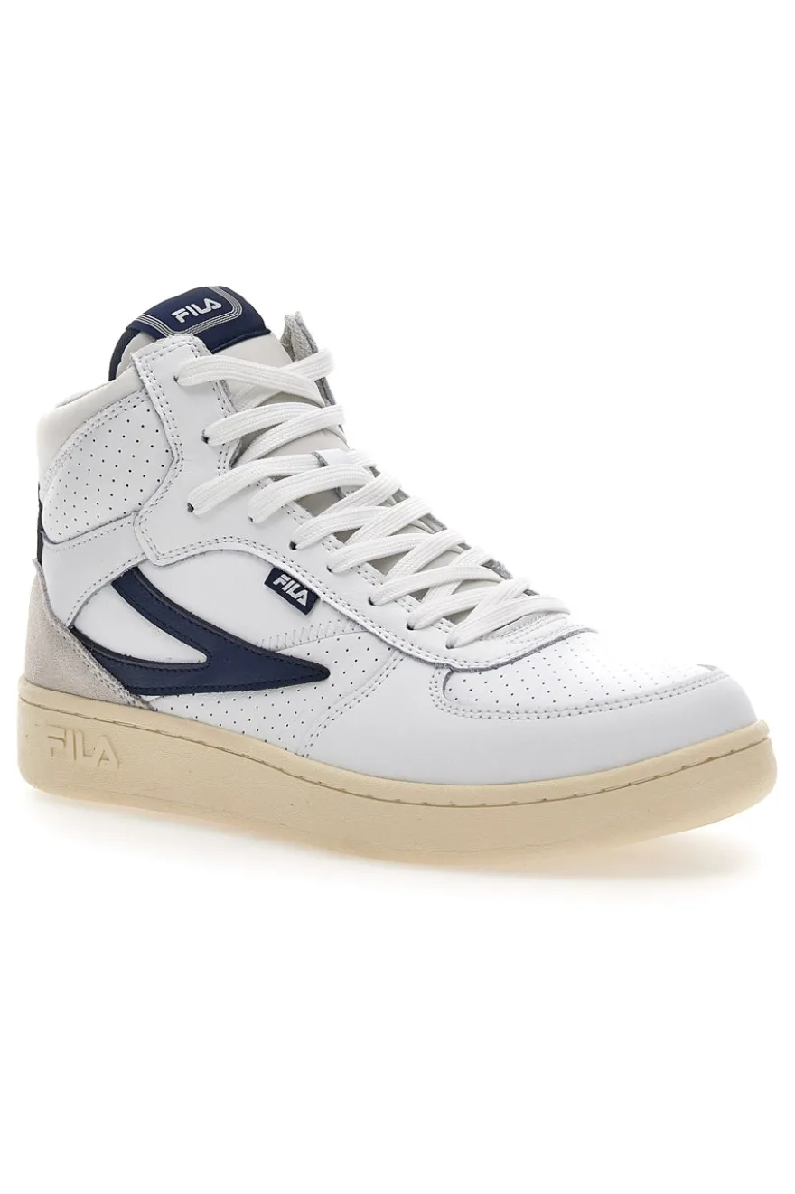 Sneakers Bianche e Blu Fila Sevaro Mid