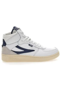 Sneakers Bianche e Blu Fila Sevaro Mid