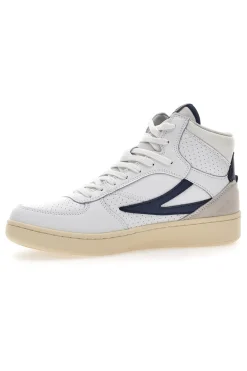 Sneakers Bianche e Blu Fila Sevaro Mid