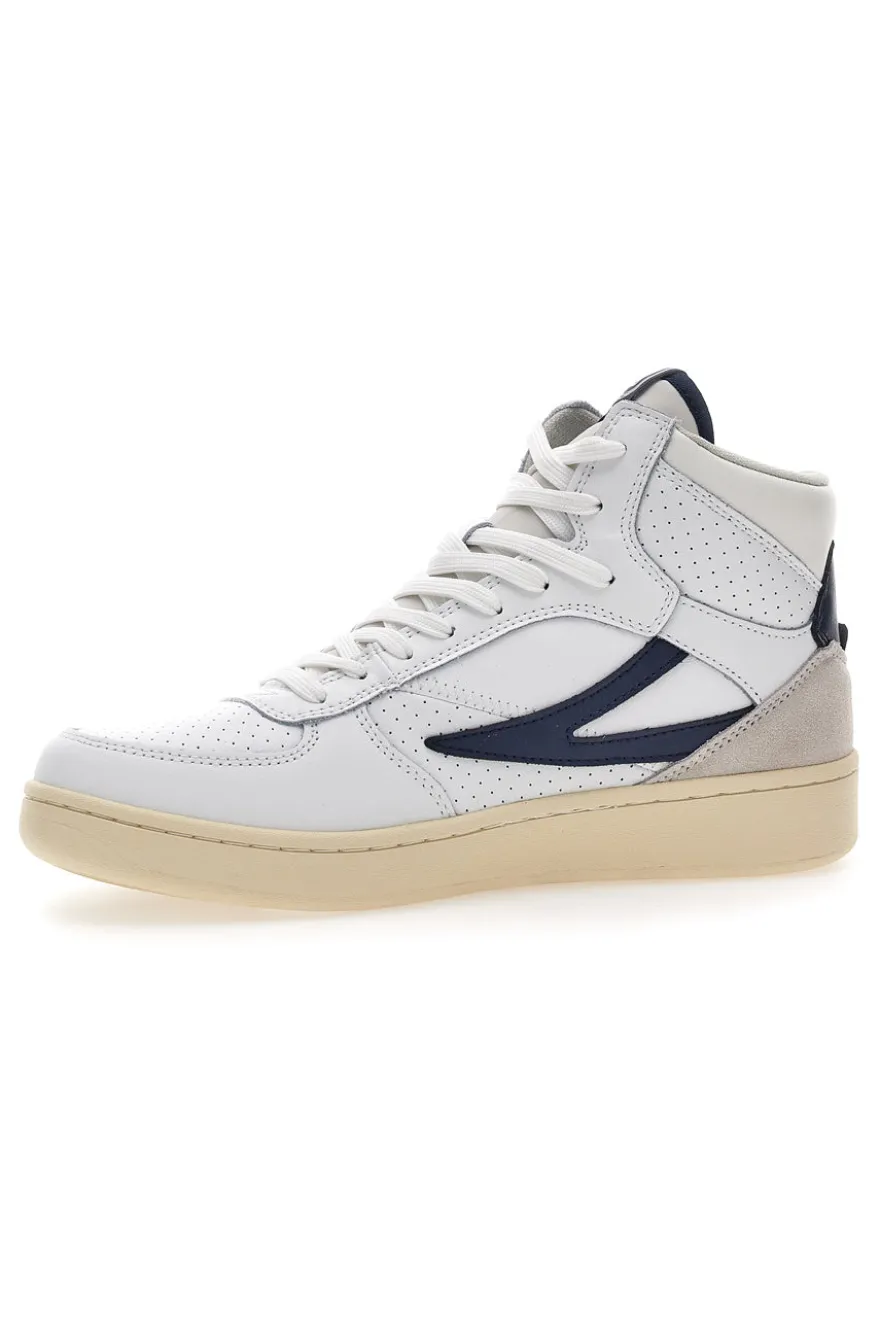Sneakers Bianche e Blu Fila Sevaro Mid