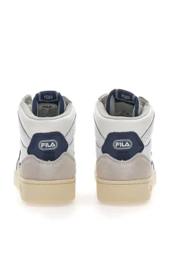 Sneakers Bianche e Blu Fila Sevaro Mid