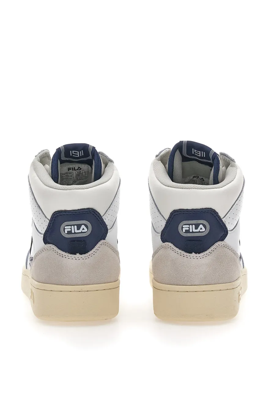 Sneakers Bianche e Blu Fila Sevaro Mid