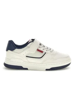 Sneakers Bianche e Blu Levi's John Ser