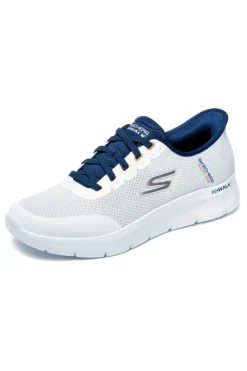 Sneakers bianche e blu Slip-ins GO WALK Flex Skechers Netro