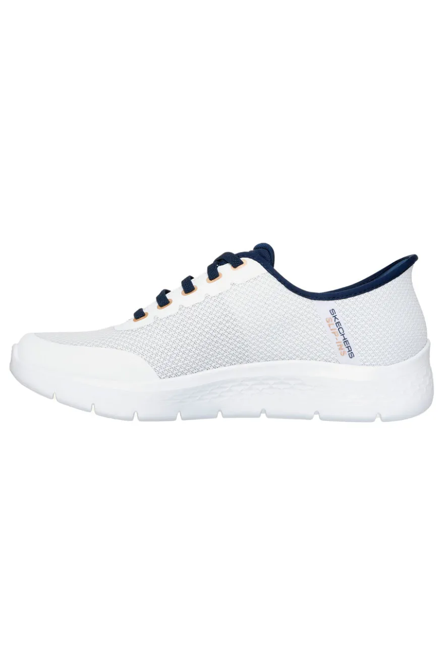 Sneakers bianche e blu Slip-ins GO WALK Flex Skechers Netro