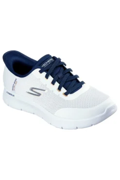 Sneakers bianche e blu Slip-ins GO WALK Flex Skechers Netro