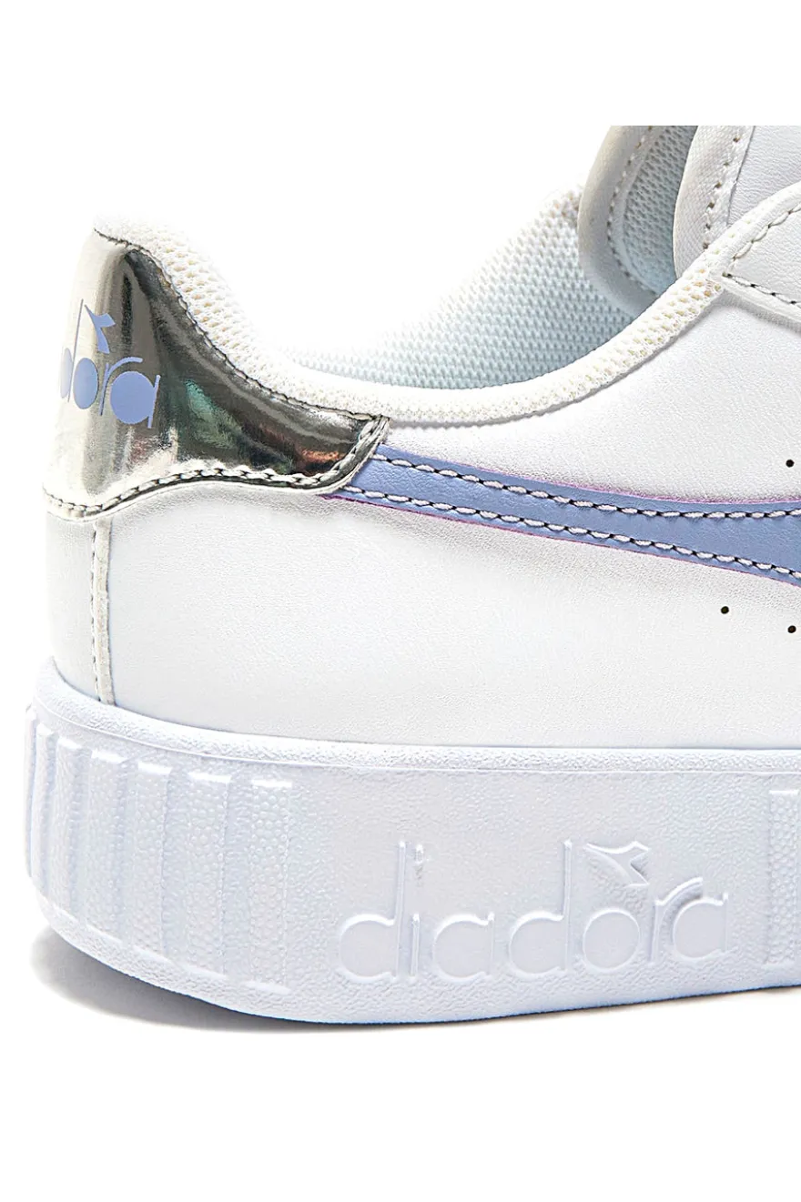 Sneakers Bianche e Celeste Diadora Game Step PS 2