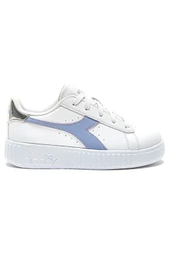 Sneakers Bianche e Celeste Diadora Game Step PS 2