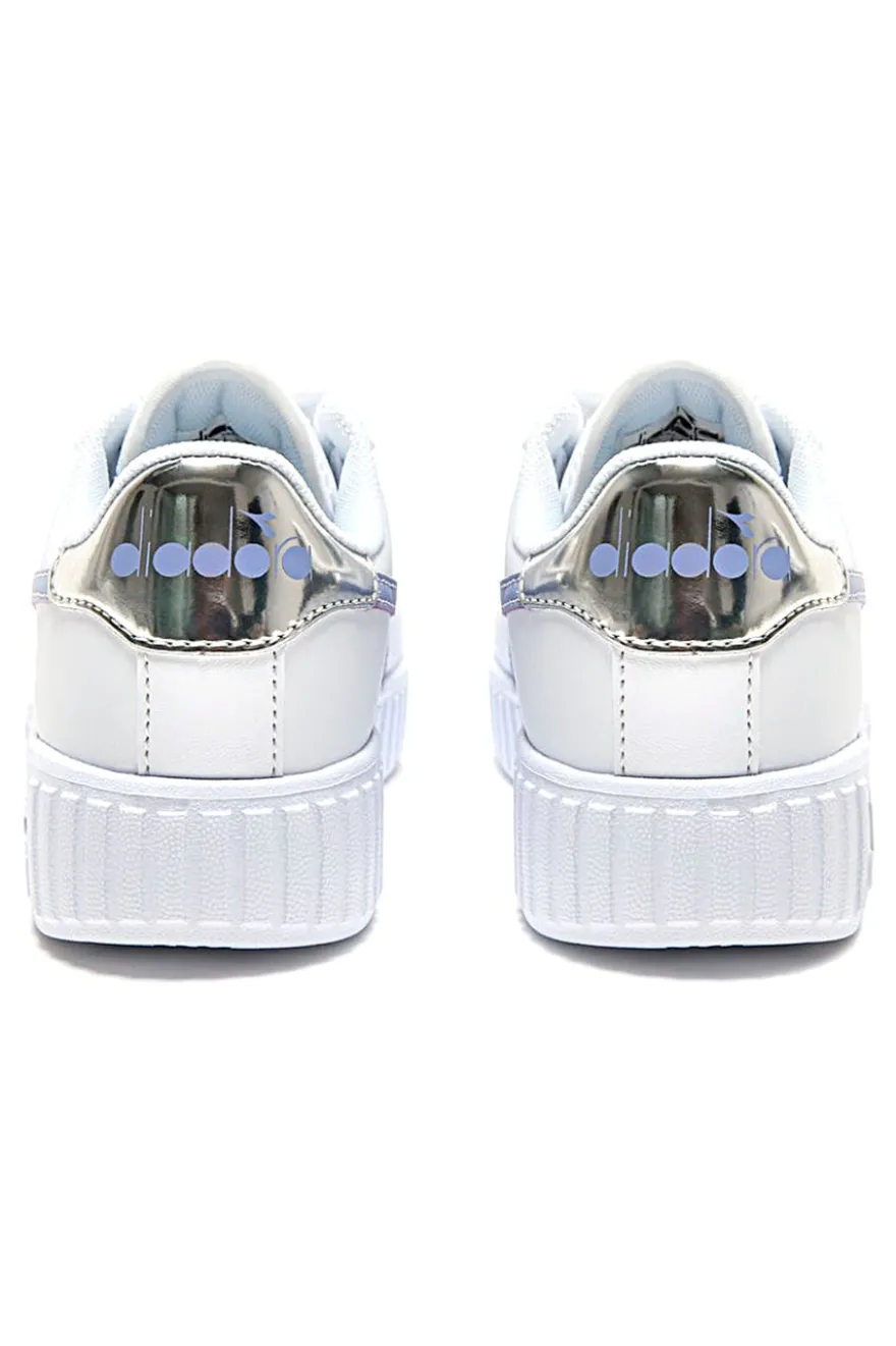 Sneakers Bianche e Celeste Diadora Game Step PS 2