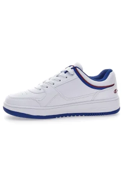 Sneakers Bianche e Con Dettagli e Suola Blu Champion RD18 LOW B GS