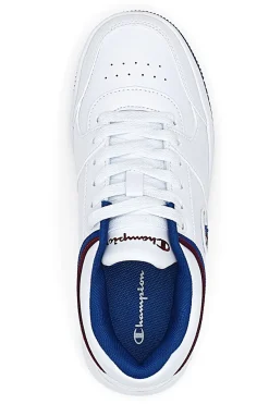 Sneakers Bianche e Con Dettagli e Suola Blu Champion RD18 LOW B GS