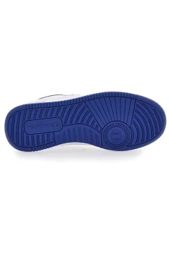 Sneakers Bianche e Con Suola Blu Champion Rebound Low B Gs