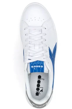 Sneakers Bianche e Fregio Blu Diadora Torneo Athletic