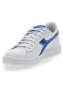 Sneakers Bianche e Fregio Blu Diadora Torneo Athletic