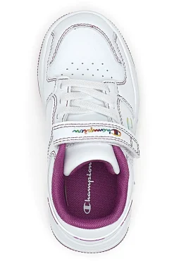 Sneakers Bianche e Fuxia con tomaia traforata CHAMPION RB18 2.0 LOW G TD