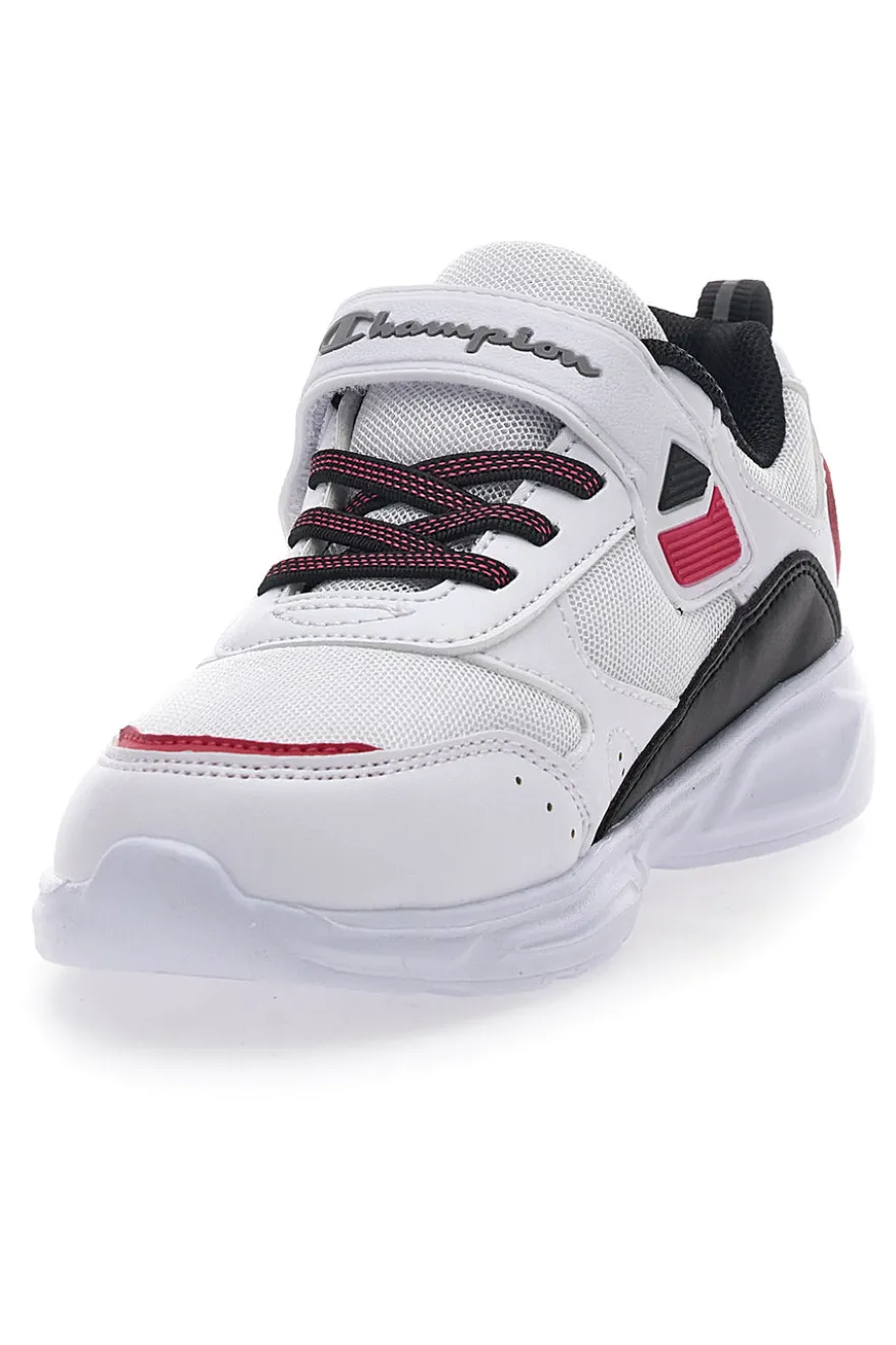 Sneakers Bianche e Fuxia Con Luci Champion Wave G PS