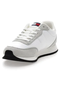 Sneakers bianche e grigie stile running con soletta estraibile Tommy jeans Tjm Class Runner