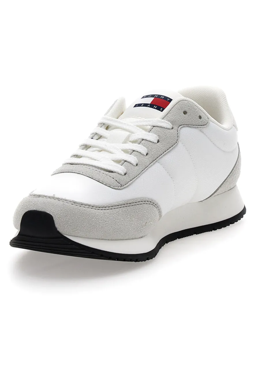 Sneakers bianche e grigie stile running con soletta estraibile Tommy jeans Tjm Class Runner