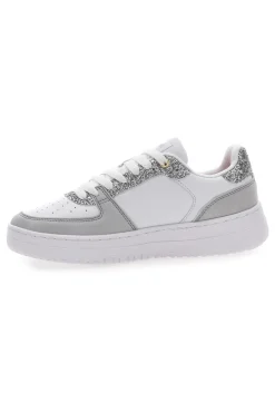 Sneakers Bianche e Grigie con Glitter e Tomaia Traforata JOMA C.CAVA LADY 2523