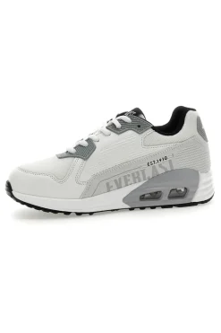 Sneakers Bianche e Grigie Con Platform Everlast EV810