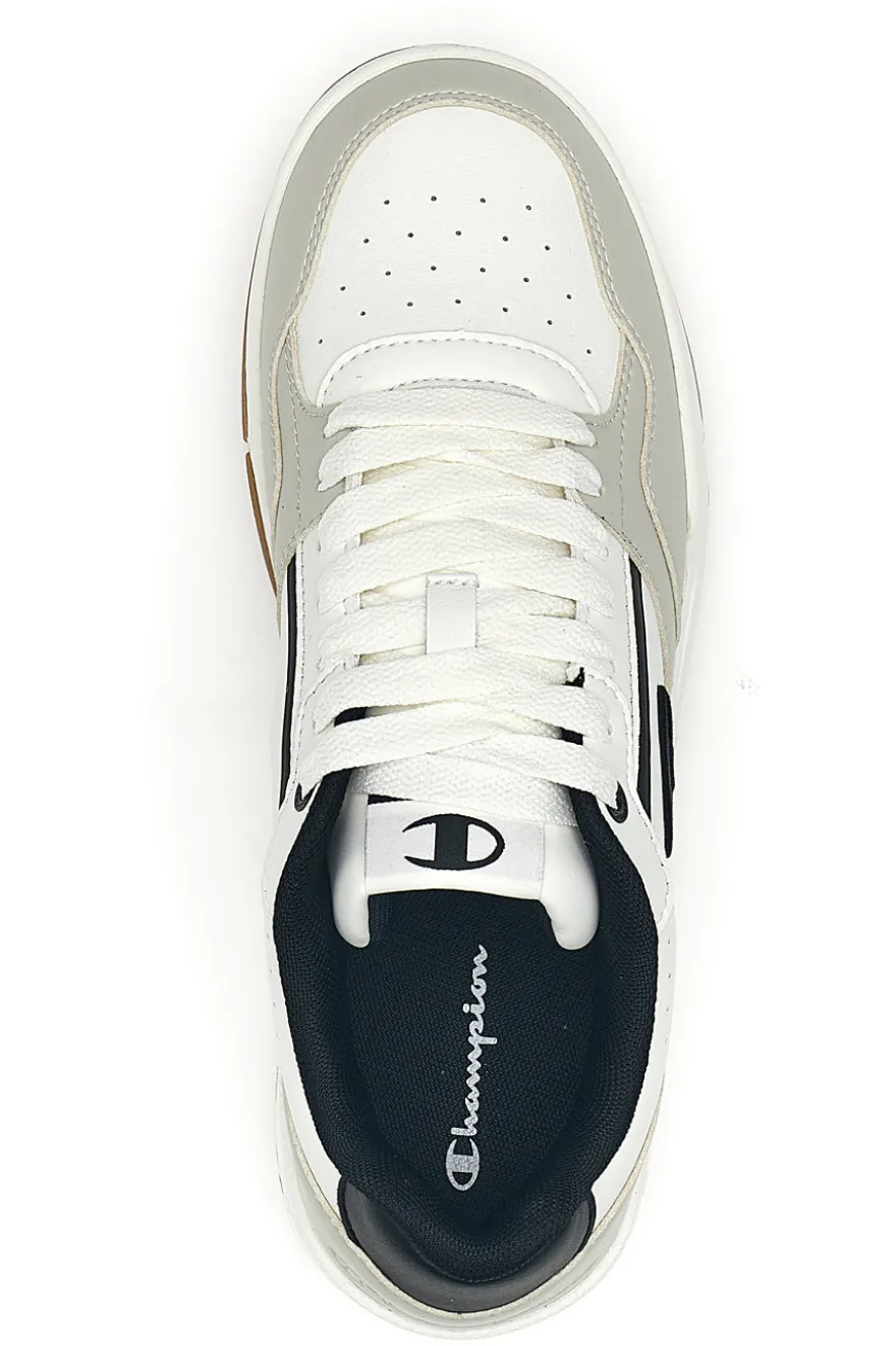 Sneakers bianche e grigie Champion Rd18 Heritage Perf Low
