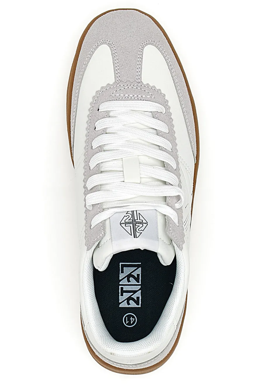 Sneakers Bianche e Grigie da Uomo 2T2L 4186