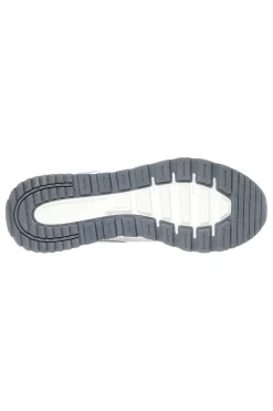 Sneakers bianche e grigie con Memory Foam Skechers Runway Posh Gal