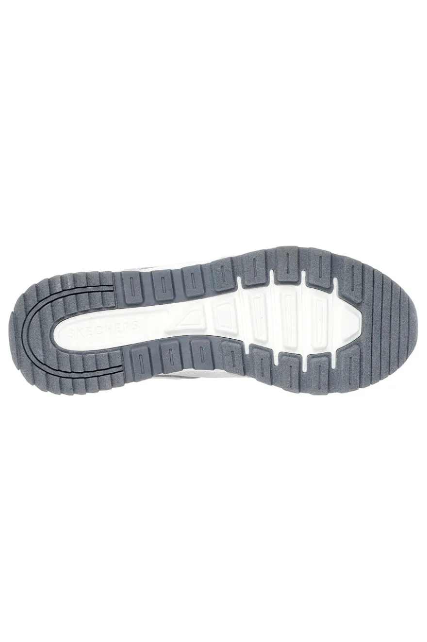 Sneakers bianche e grigie con Memory Foam Skechers Runway Posh Gal