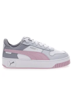 Sneakers Bianche e Grigie Puma Carina Street