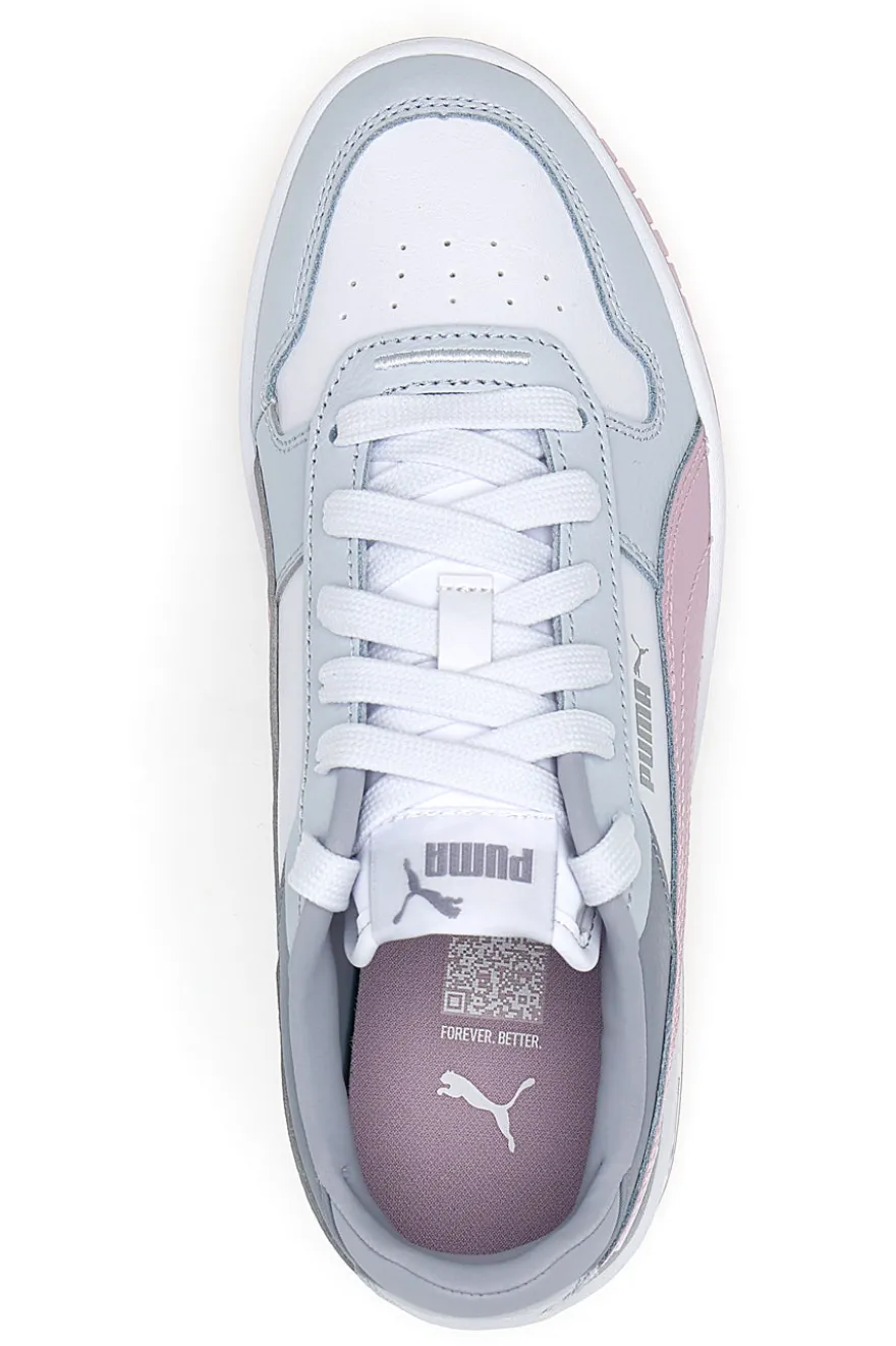 Sneakers Bianche e Grigie Puma Carina Street