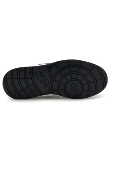 Sneakers bianche e grigie in pelle traforate in punta U.power U1400BC