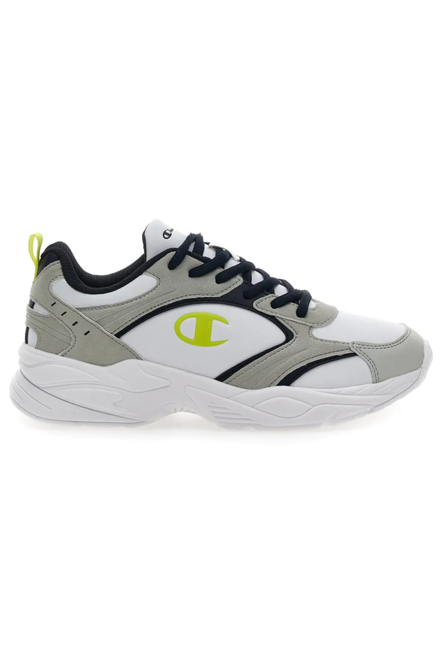 Sneakers Bianche e Grigie Champion Count B GS