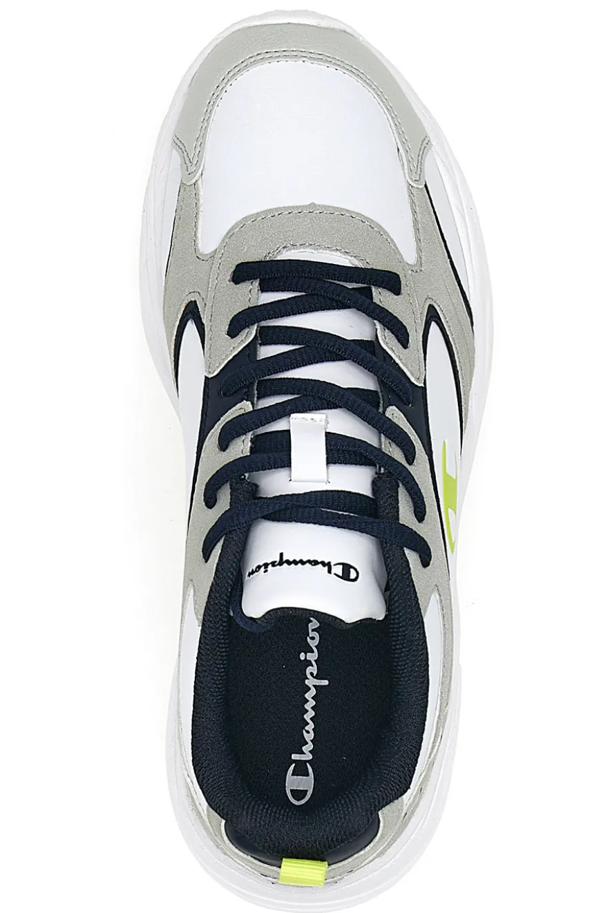 Sneakers Bianche e Grigie Champion Count B GS