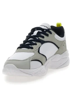 Sneakers Bianche e Grigie Champion Count B GS