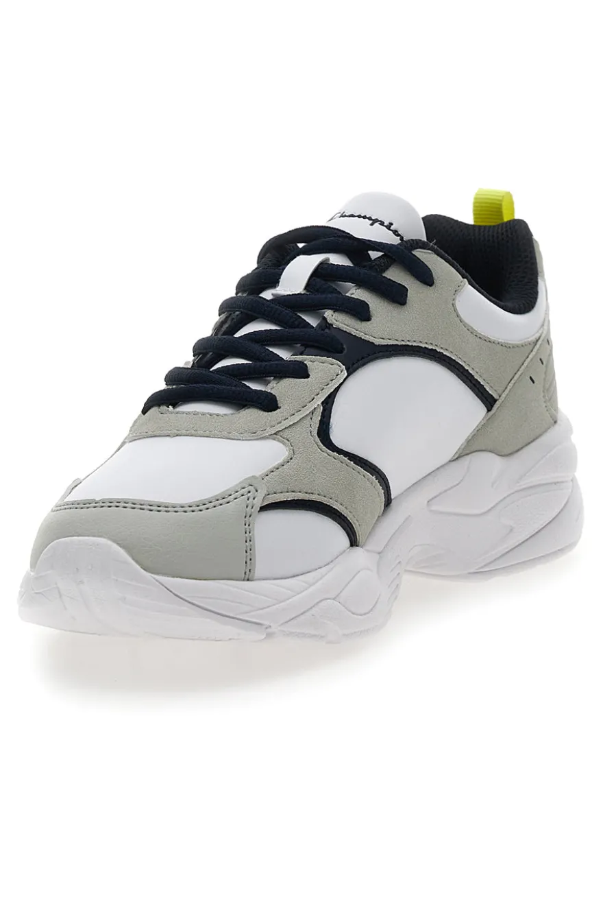 Sneakers Bianche e Grigie Champion Count B GS
