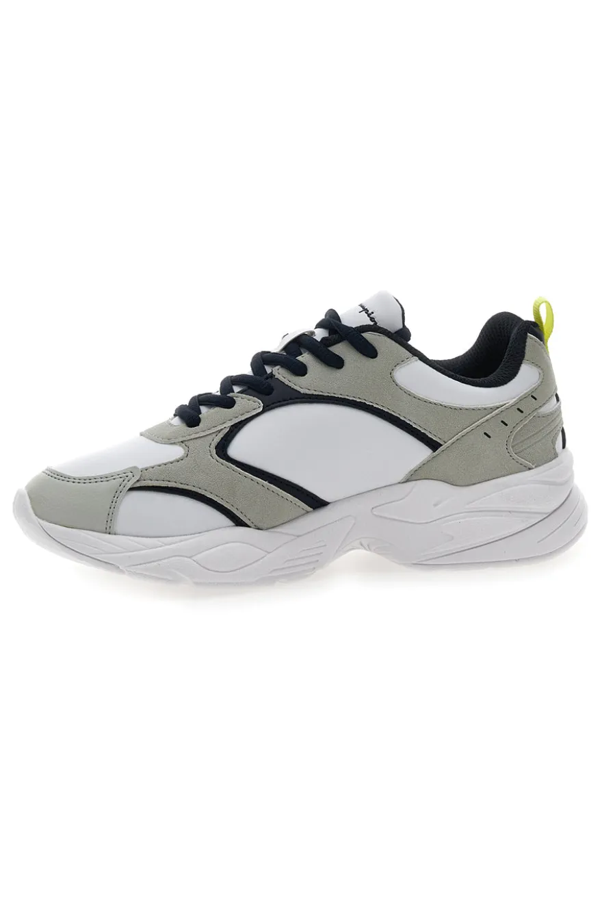 Sneakers Bianche e Grigie Champion Count B GS
