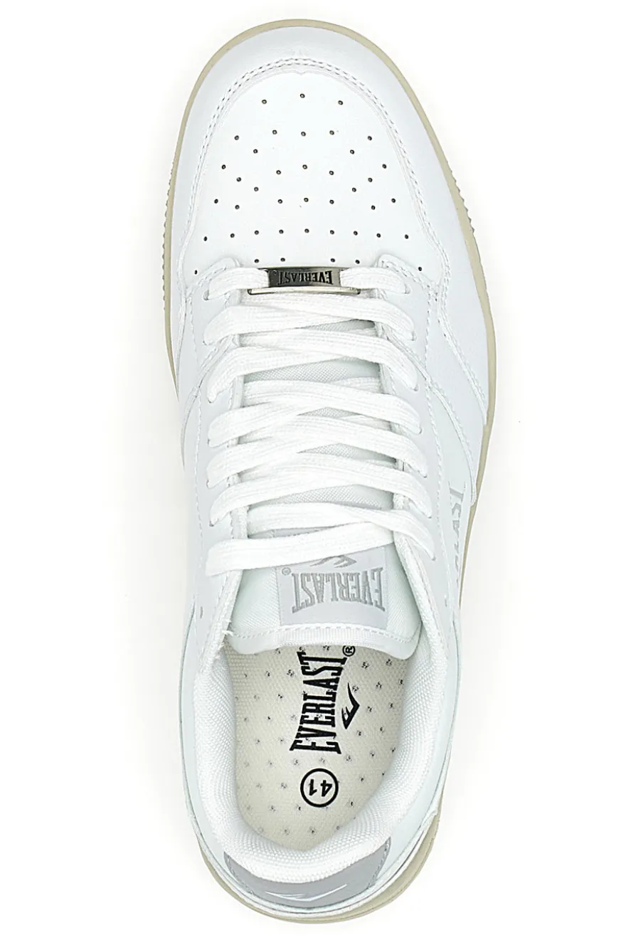 Sneakers Bianche e Grigie Con Lacci Everlast 715