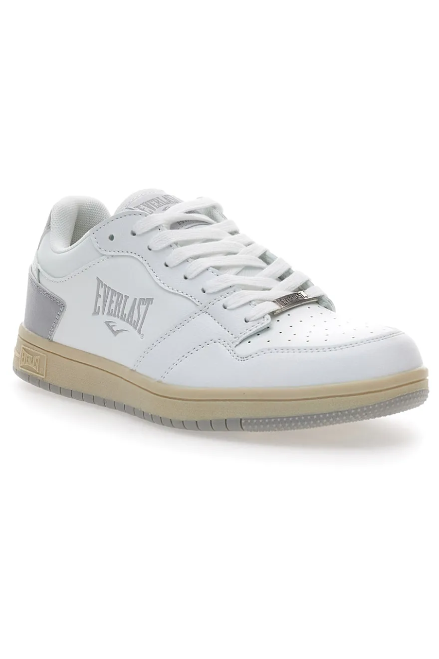 Sneakers Bianche e Grigie Con Lacci Everlast 715