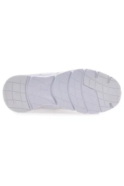 Sneakers bianche e grigio chiaro in mesh Puma FlexFocus Lite Modern Jr