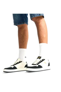 Sneakers Bianche e Marroni Puma Court Classic SD