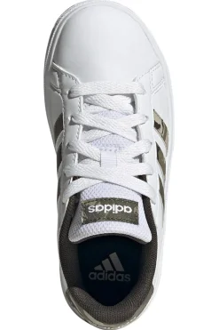 Sneakers Bianche e Mimetiche Adidas Grand Court 2.0 K