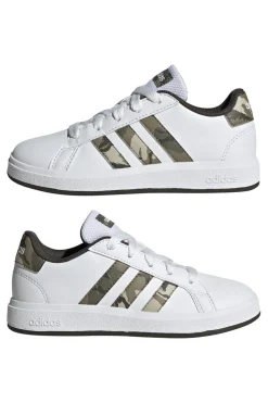 Sneakers Bianche e Mimetiche Adidas Grand Court 2.0 K
