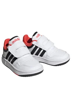 Sneakers Bianche e Nere Adidas Hoops 3 Cf I