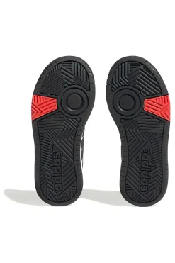 Sneakers bianche e nere basse Adidas Hoops 3 K