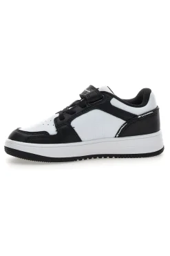 Sneakers bianche e nere con strappo Champion RD18 2.0 Low B PS