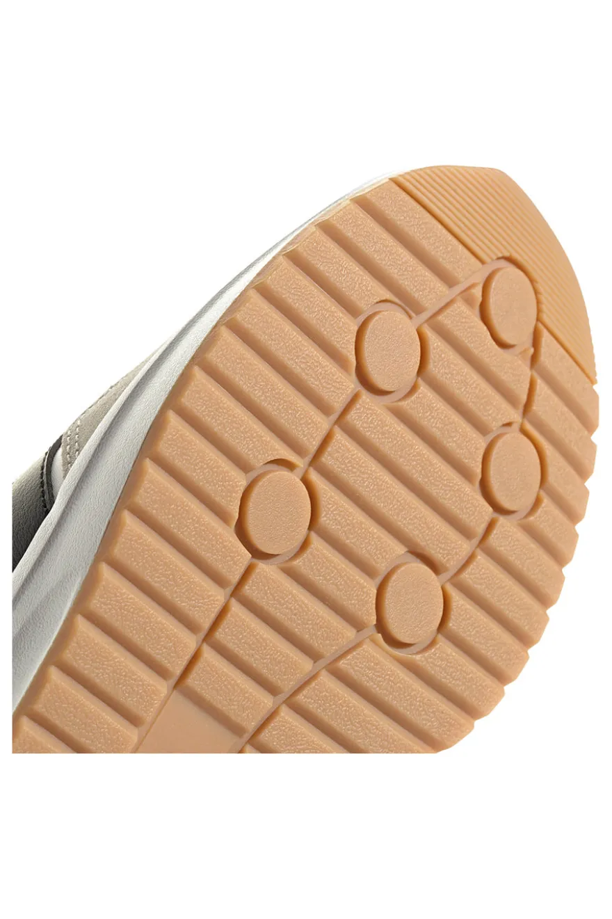 Sneakers bianche e nere con tomaia in pelle ADIDAS RUN 70s 2.0