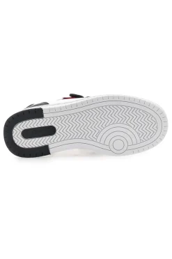 Sneakers bianche e nere con chiusura a strappo Levi's Kick SE